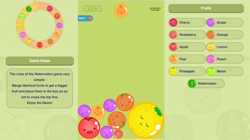 watermelon game 